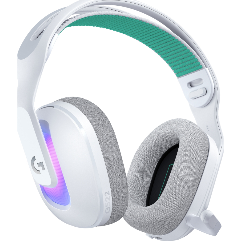 Навушники Logitech G522 Lightspeed Wireless Gaming Headset White (981-001550) Навушники Logitech G522 Lightspeed Wireless Gaming Headset White (981-001550)