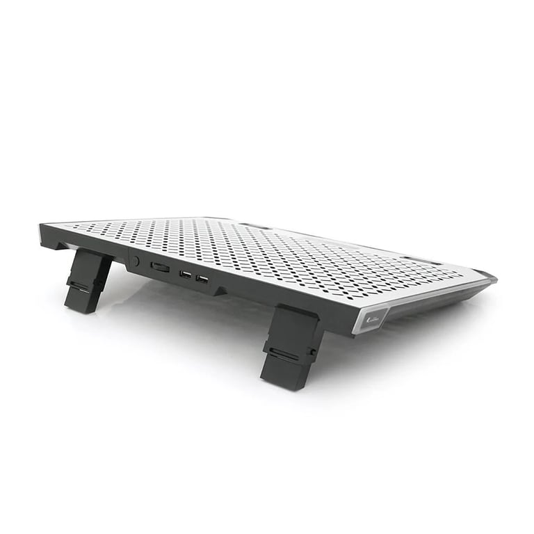 Підставка до ноутбука IceCoorel 10-15.6", 6*80mm 1800 RPM, 2*USB, 366x256x23mm, RGB (A17) - фото 2
