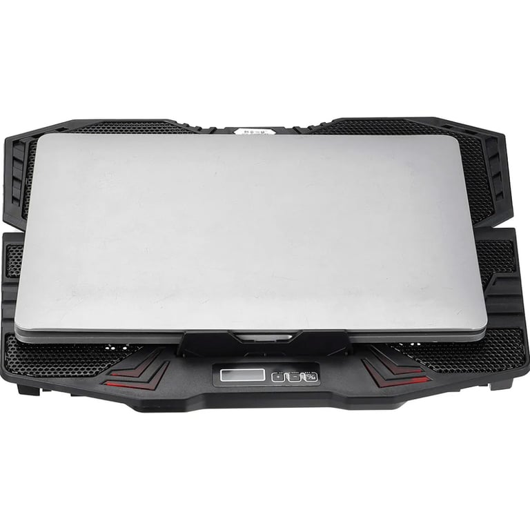 Підставка до ноутбука IceCoorel 10-15", 1*125mm 1400 RPM + 4*70mm 2500 RPM, 2*USB, 365x297x30mm, Blue (K5Bl) - фото 7