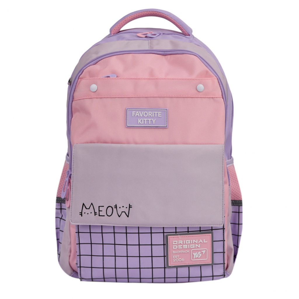 Рюкзак шкільний Yes Favorite Kitty TS-48 (550035) - фото 3 Рюкзак шкільний Yes Favorite Kitty TS-48 (550035) - фото 3
