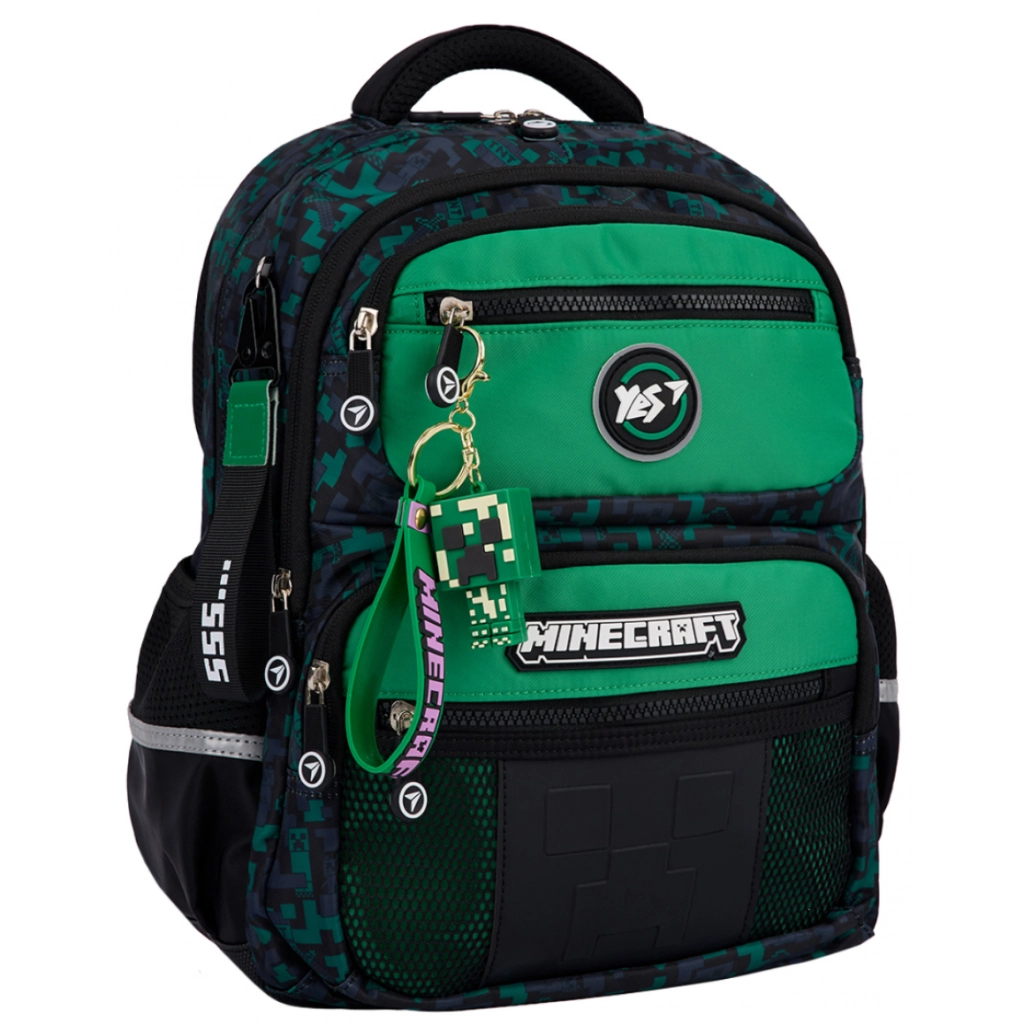 Рюкзак шкільний Yes Minecraft Watch Out S-108 (559831) - фото 1 Рюкзак шкільний Yes Minecraft Watch Out S-108 (559831) - фото 1