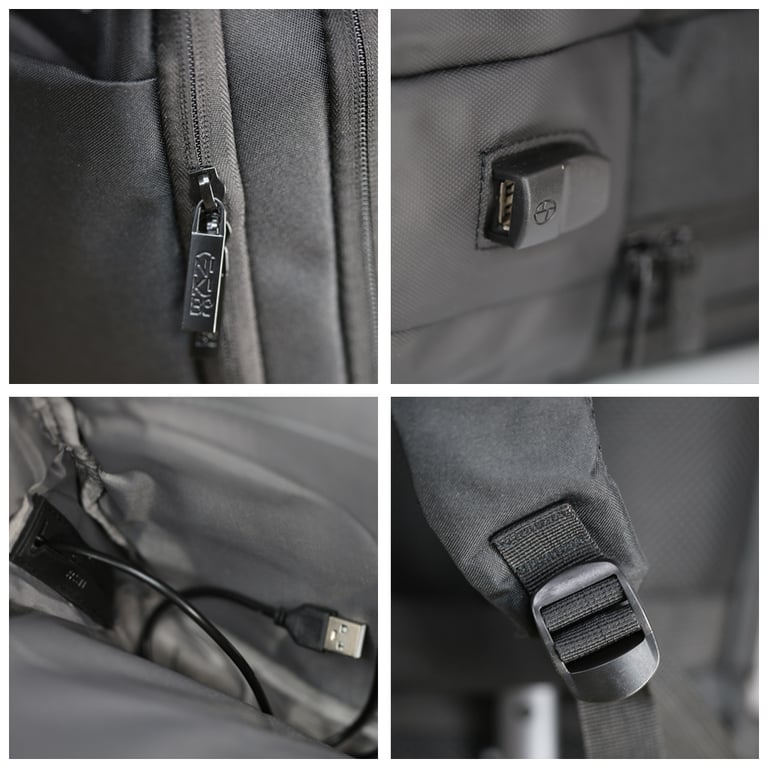 Рюкзак туристичний NikiBo Scout 20л чорний (30012205-01) - фото 4