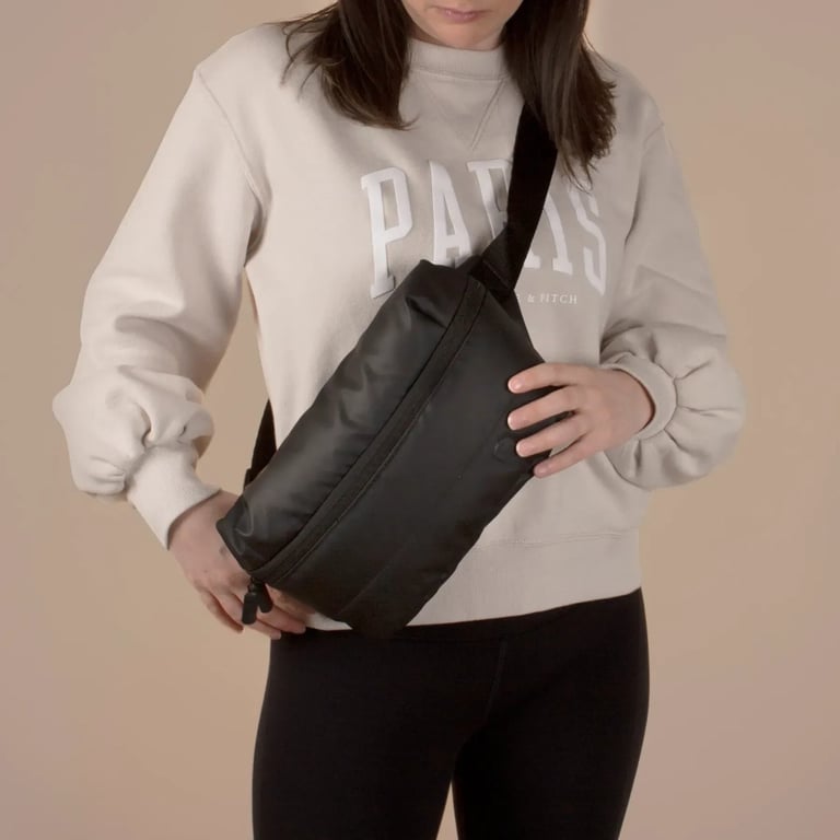 Сумка-бананка Heys Puffer Waist Bag Black (30125-0001-00) (930933) - фото 7