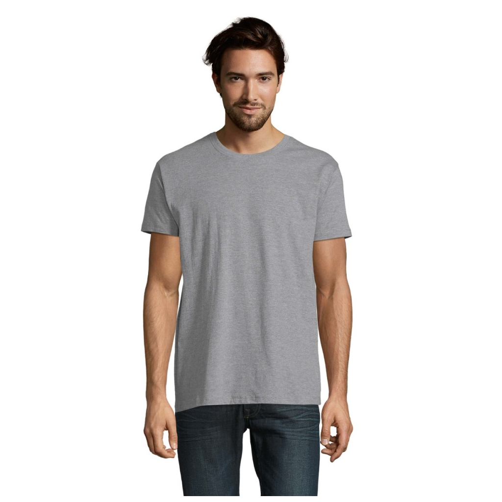 Футболка Sol's Imperial сірий меланж L (11500350L) - фото 1