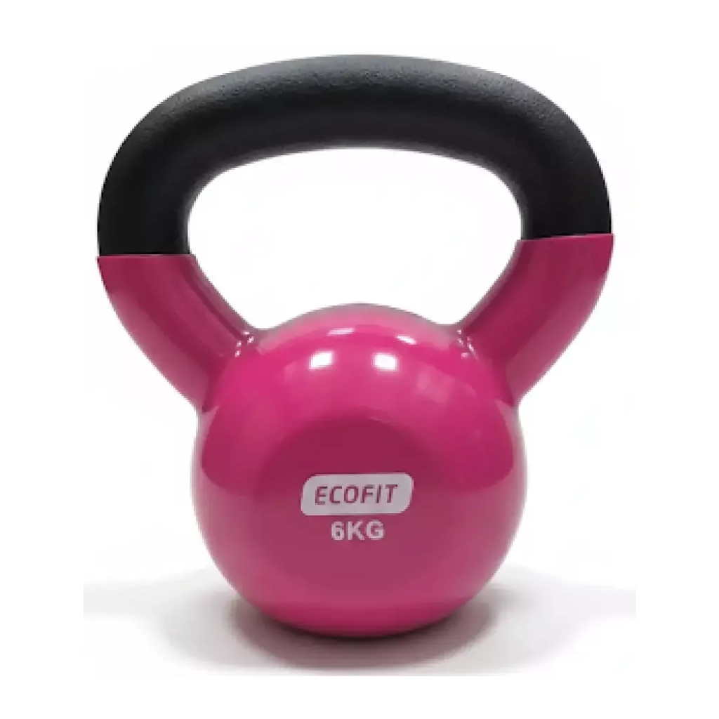 Гиря Ecofit MD2201 6кг PVC+Iron (23689) - фото 1 Гиря Ecofit MD2201 6кг PVC+Iron (23689) - фото 1