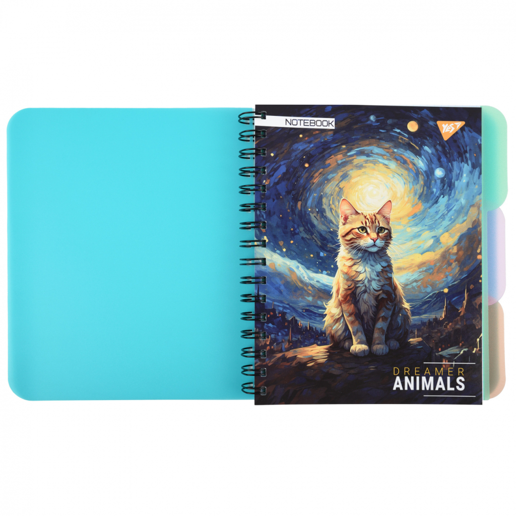 Блокнот Yes А4 Dreamer animals 144 аркуша пластикова обкладинка (681972) - фото 1 Блокнот Yes А4 Dreamer animals 144 аркуша пластикова обкладинка (681972) - фото 1