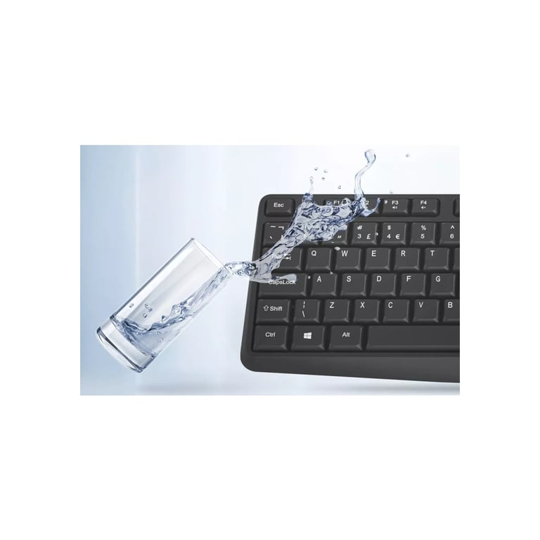 Клавіатура Canyon KB-W01 Water resistant Wireless UA Black (CNE-CKEYW01) - фото 6