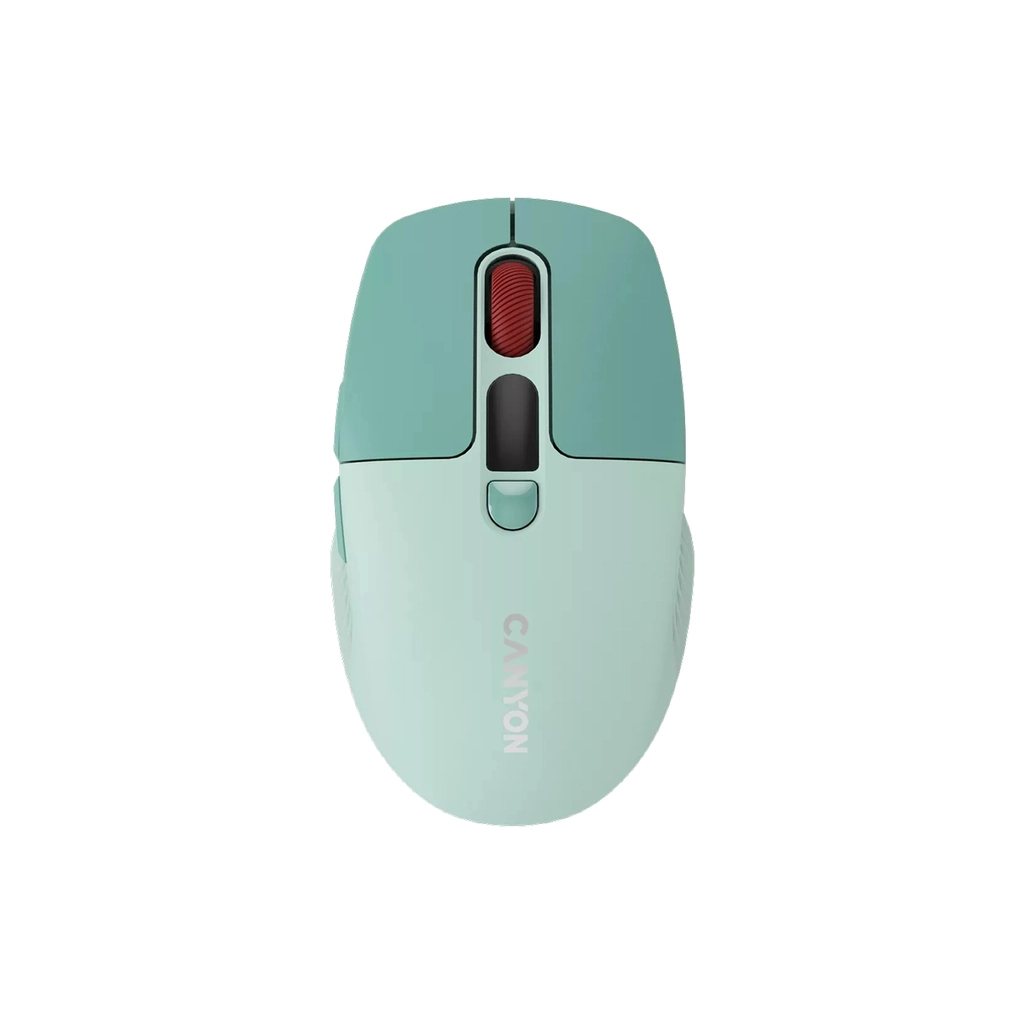 Мишка Canyon MW-26 LCD Silent Wireless/Bluetooth Green (CNS-CMSW26GR) - фото 1 Мишка Canyon MW-26 LCD Silent Wireless/Bluetooth Green (CNS-CMSW26GR) - фото 1