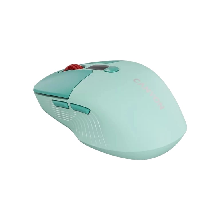 Мишка Canyon MW-26 LCD Silent Wireless/Bluetooth Green (CNS-CMSW26GR) - фото 4