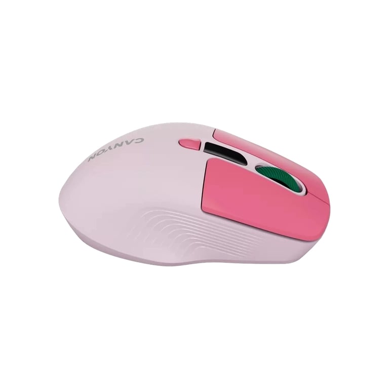 Мишка Canyon MW-26 LCD Silent Wireless/Bluetooth Pink (CNS-CMSW26P) - фото 6