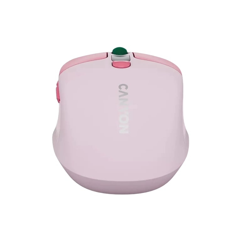 Мишка Canyon MW-26 LCD Silent Wireless/Bluetooth Pink (CNS-CMSW26P) - фото 9