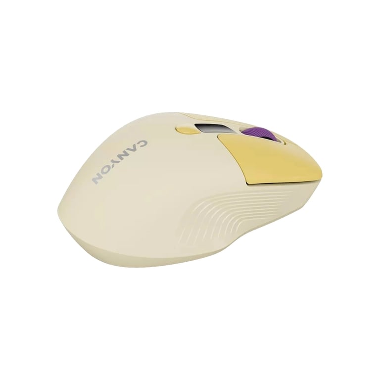 Мишка Canyon MW-26 LCD Silent Wireless/Bluetooth Yellow (CNS-CMSW26Y) - фото 6