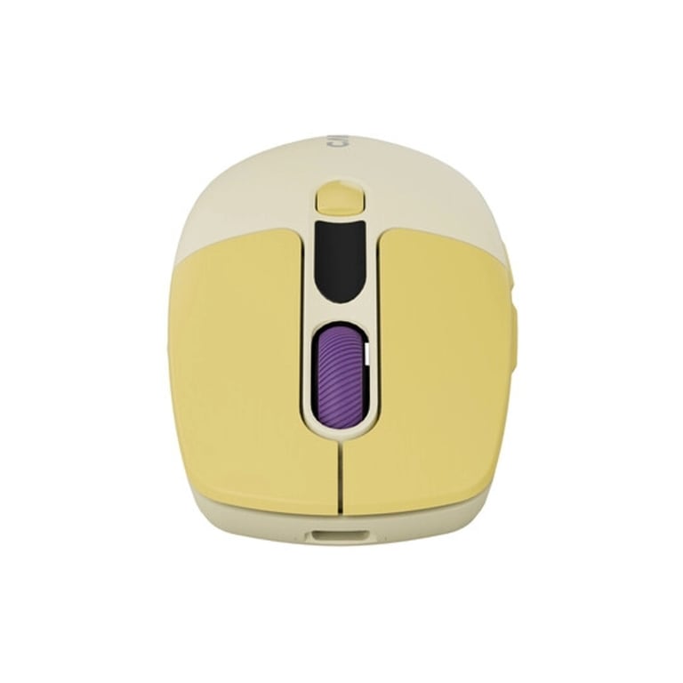 Мишка Canyon MW-26 LCD Silent Wireless/Bluetooth Yellow (CNS-CMSW26Y) - фото 7