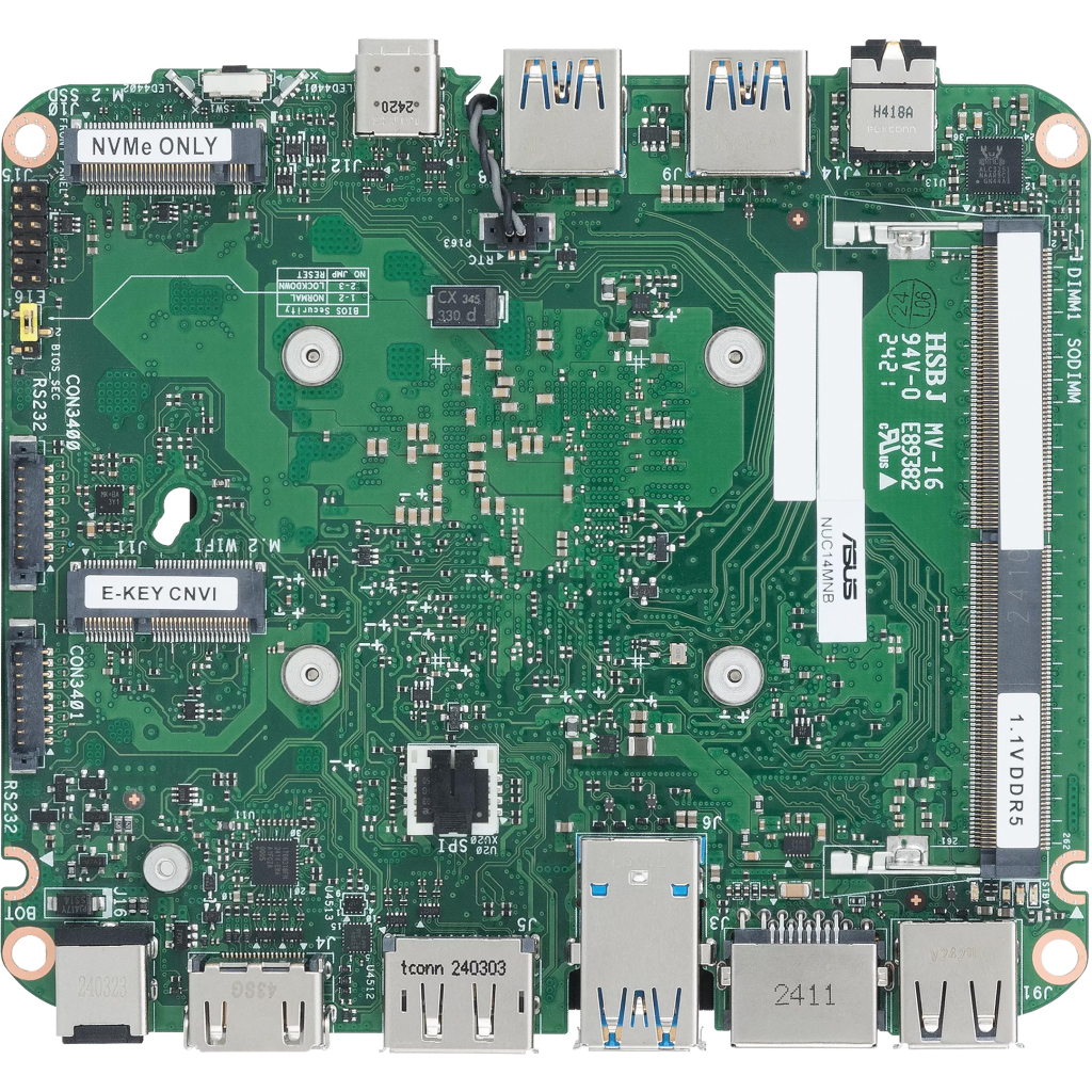Комп'ютер ASUS NUC 14 Essential RNUC14MNK3500002 Slim Kit(L6) / N355, M.2 22x80 NVMe and SATA SSD (90AR00M2-M00090) - фото 11 Комп'ютер ASUS NUC 14 Essential RNUC14MNK3500002 Slim Kit(L6) / N355, M.2 22x80 NVMe and SATA SSD (90AR00M2-M00090) - фото 11