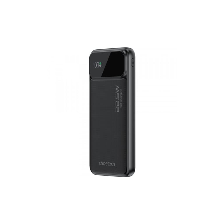 Батарея універсальна Choetech 10000mAh 22.5W, PD, QC/3.0, USB-A, USB-C, Black (B728-CCBK) - фото 1