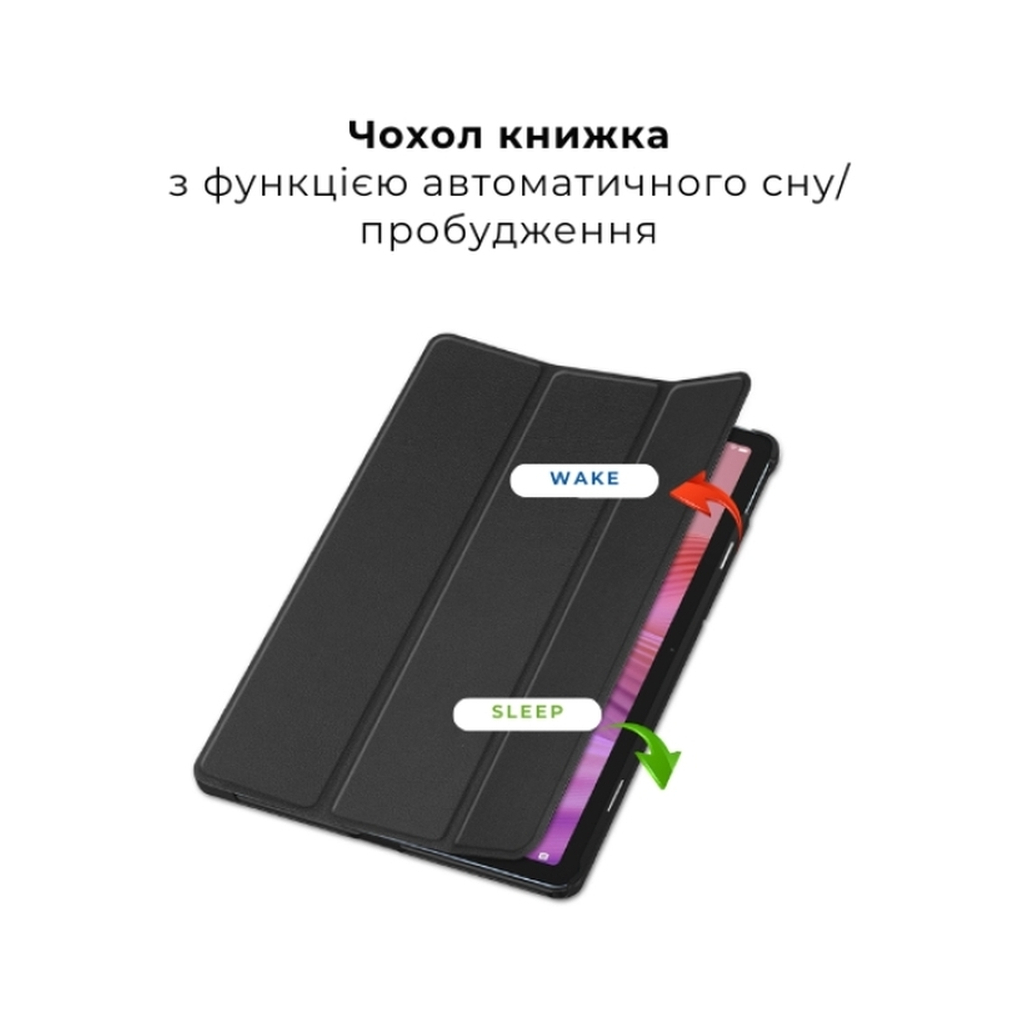 Чохол до планшета AirOn Premium Lenovo Tab M10 4th Gen 2025 TB-311FU / TB-311XU + film Black (4822352781170) - фото 4 Чохол до планшета AirOn Premium Lenovo Tab M10 4th Gen 2025 TB-311FU / TB-311XU + film Black (4822352781170) - фото 4