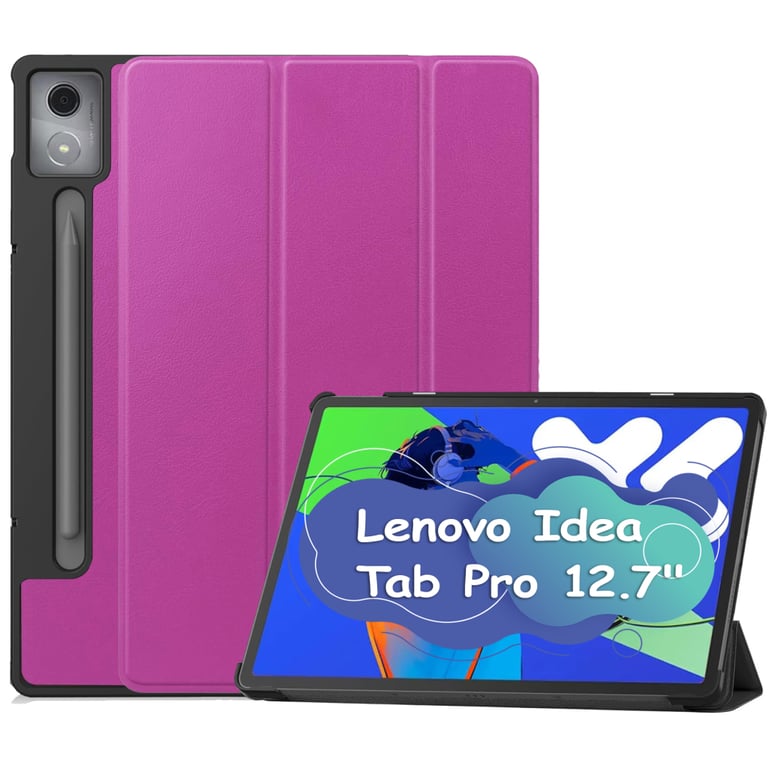 Чохол до планшета BeCover Smart Case Lenovo Idea Tab Pro 12.7" Purple (713428) - фото 1