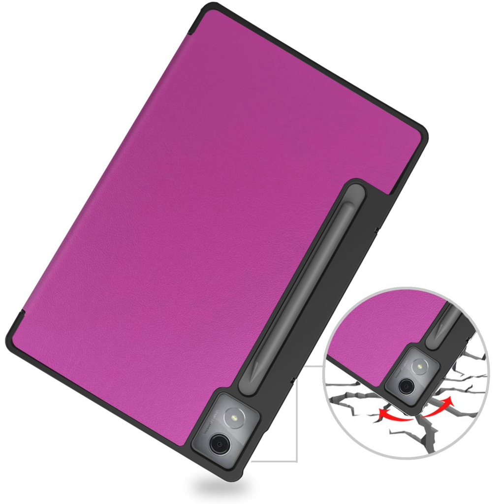 Чохол до планшета BeCover Smart Case Lenovo Idea Tab Pro 12.7" Purple (713428) - фото 4 Чохол до планшета BeCover Smart Case Lenovo Idea Tab Pro 12.7" Purple (713428) - фото 4