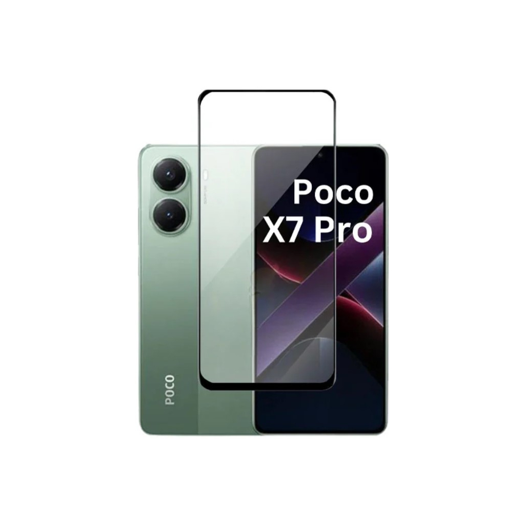 Скло захисне BeCover Poco X7 Pro Black (713415) - фото 2 Скло захисне BeCover Poco X7 Pro Black (713415) - фото 2