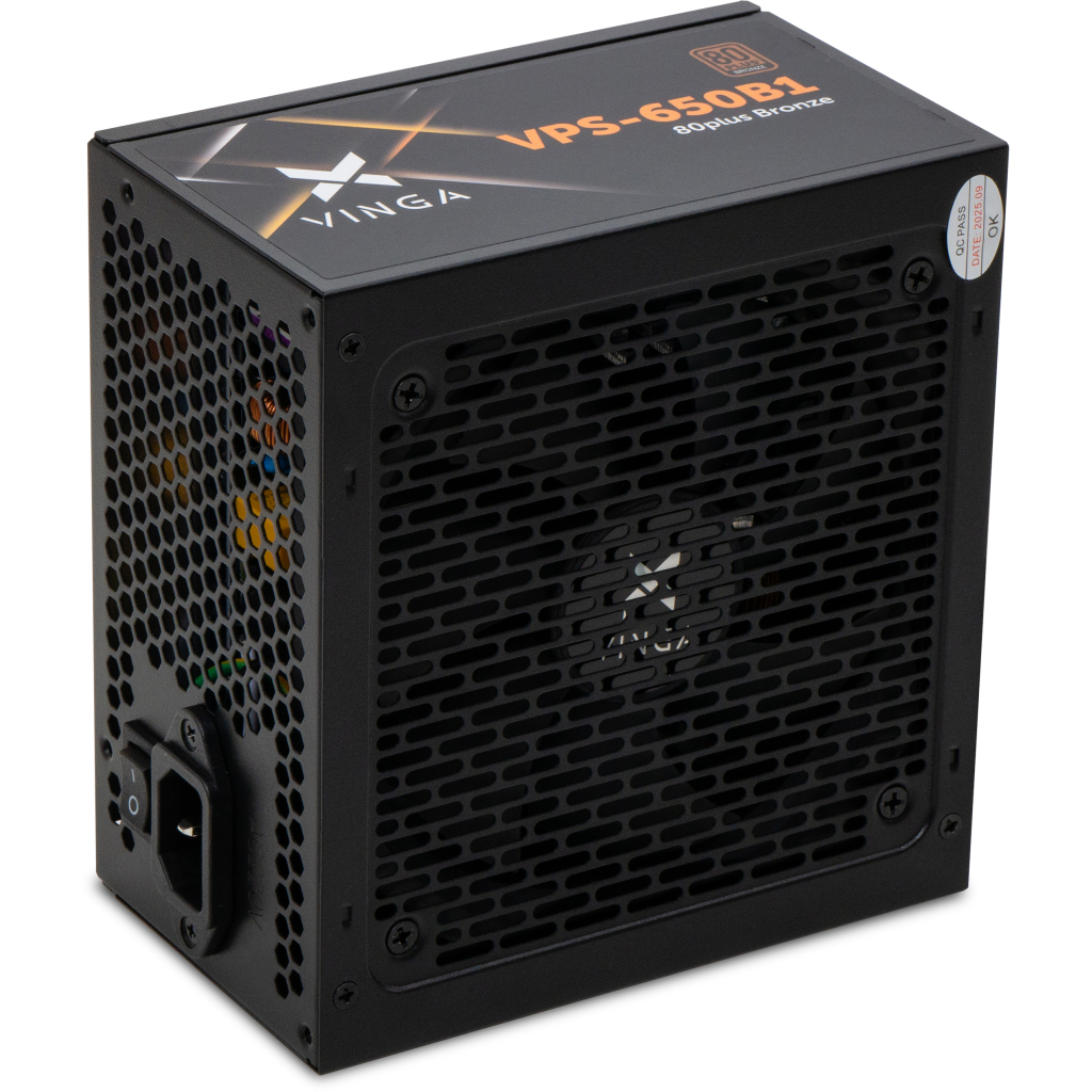 Блок живлення Vinga 650W (VPS-650B1) Блок живлення Vinga 650W (VPS-650B1)