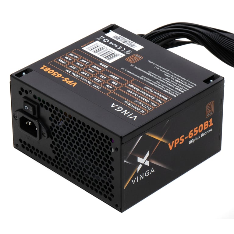 Блок живлення Vinga 650W (VPS-650B1) - фото 2