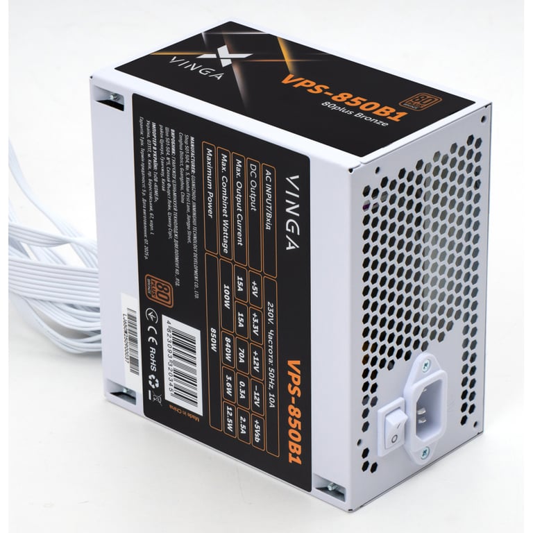Блок живлення Vinga 850W (VPS-850B1W) - фото 2