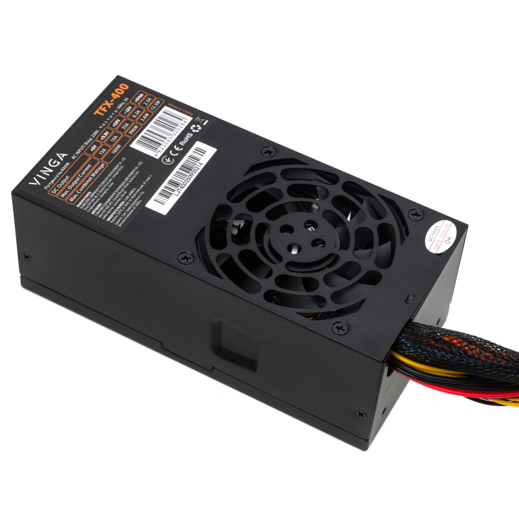 Блок живлення Vinga 400W ОЕМ (TFX-400) - фото 5 Блок живлення Vinga 400W ОЕМ (TFX-400) - фото 5