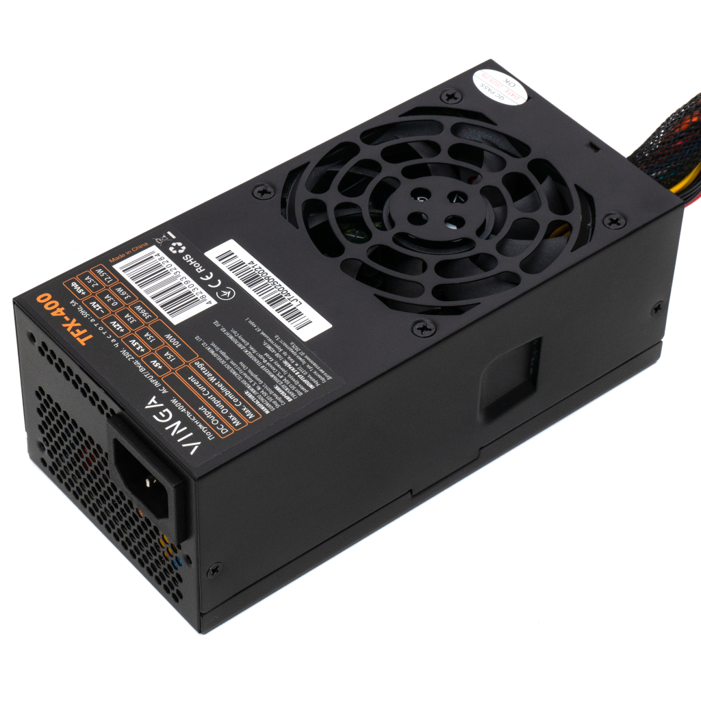 Блок живлення Vinga 400W ОЕМ (TFX-400) - фото 6 Блок живлення Vinga 400W ОЕМ (TFX-400) - фото 6