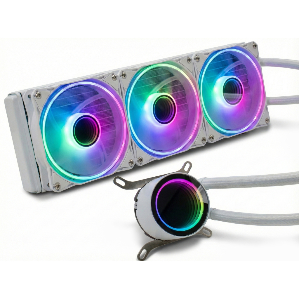 Система рідинного охолодження Vinga Wave White Система рідинного охолодження Vinga Wave White