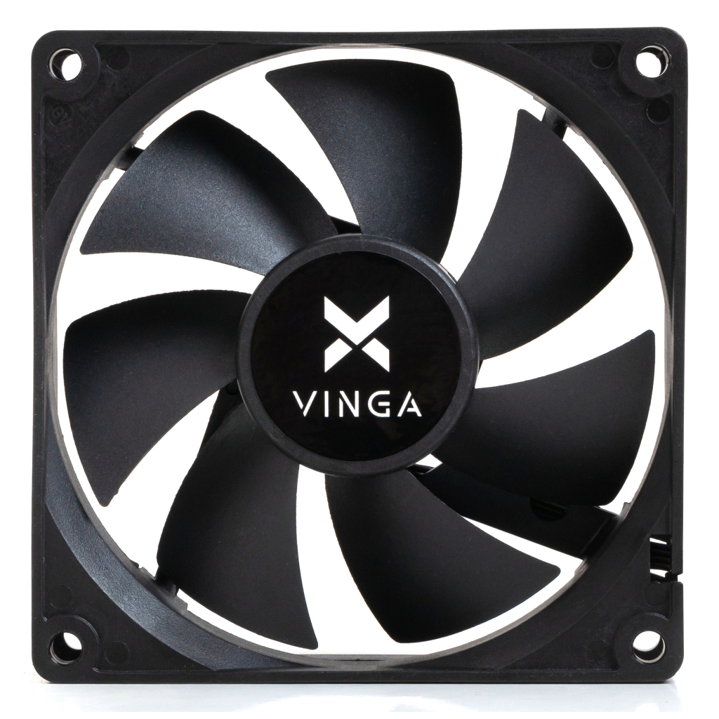 Кулер до корпусу Vinga 9225 PWM 4pin ОЕМ Кулер до корпусу Vinga 9225 PWM 4pin ОЕМ