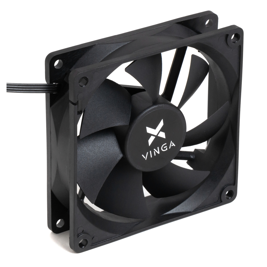 Кулер до корпусу Vinga 9225 PWM 4pin ОЕМ - фото 2 Кулер до корпусу Vinga 9225 PWM 4pin ОЕМ - фото 2