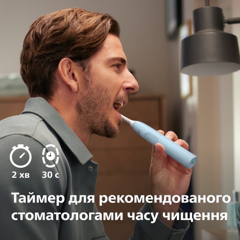 Електрична зубна щітка Philips HX7106/01 - фото 8