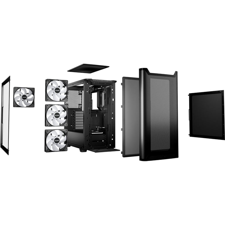 Корпус для ПК Be quiet! PURE BASE 501 LX чорний (BGW78) - фото 6