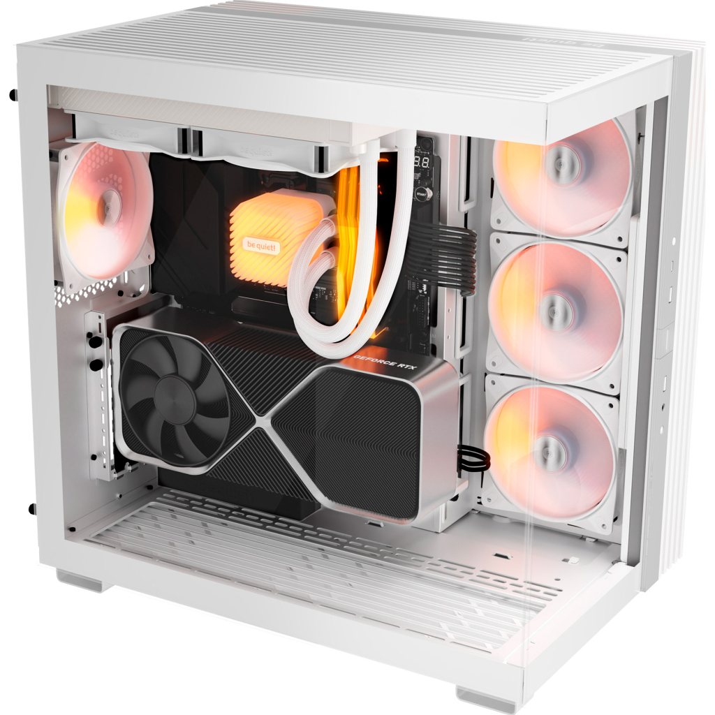 Кулер до корпусу Be quiet! Light Wings LX 120mm PWM Reverse білий (BL133) - фото 4 Кулер до корпусу Be quiet! Light Wings LX 120mm PWM Reverse білий (BL133) - фото 4