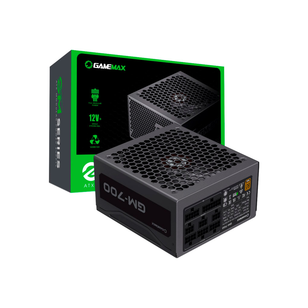 Блок живлення Gamemax 700W (GM-700 Modular) - фото 8 Блок живлення Gamemax 700W (GM-700 Modular) - фото 8