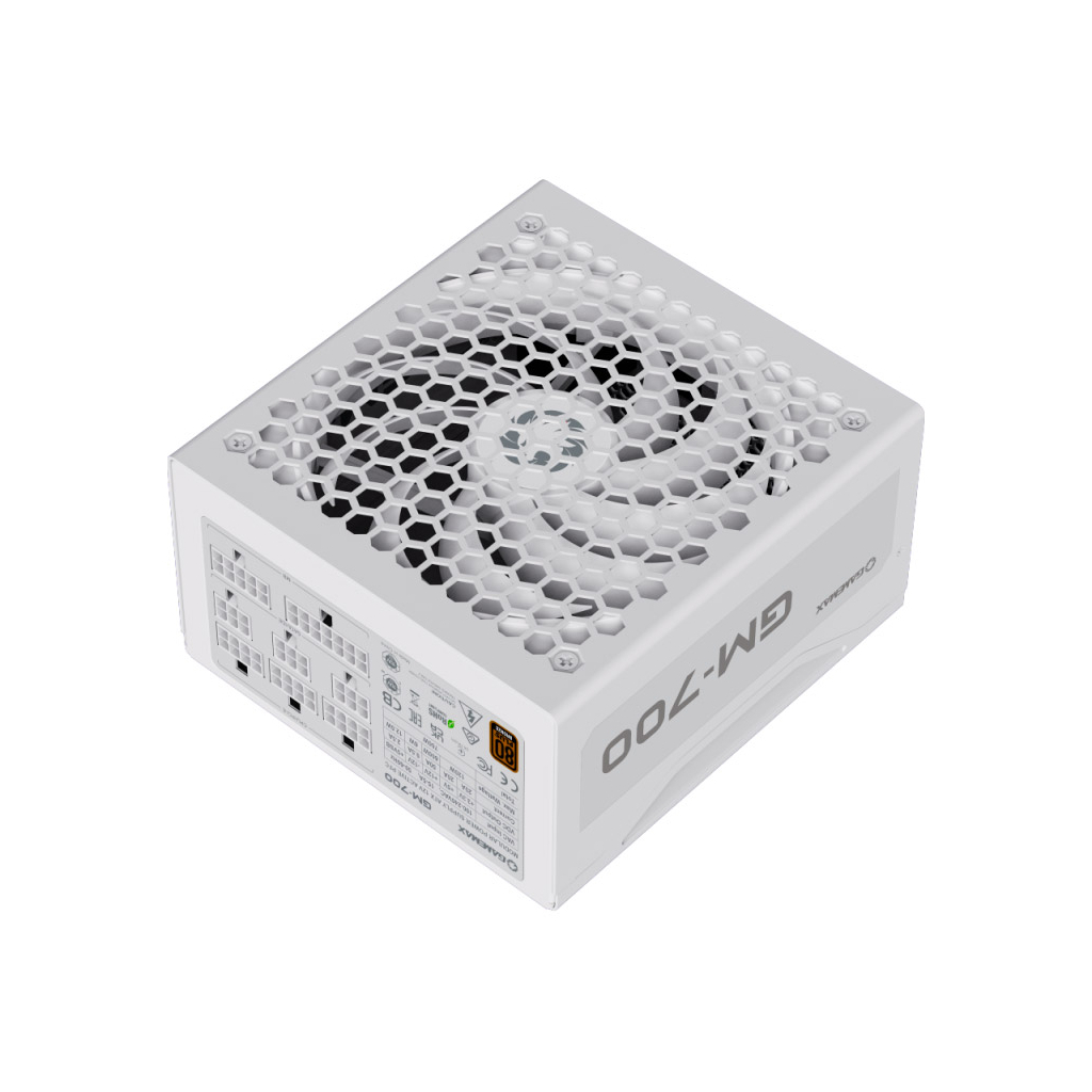 Блок живлення Gamemax 700W (GM-700 Modular white) - фото 3 Блок живлення Gamemax 700W (GM-700 Modular white) - фото 3