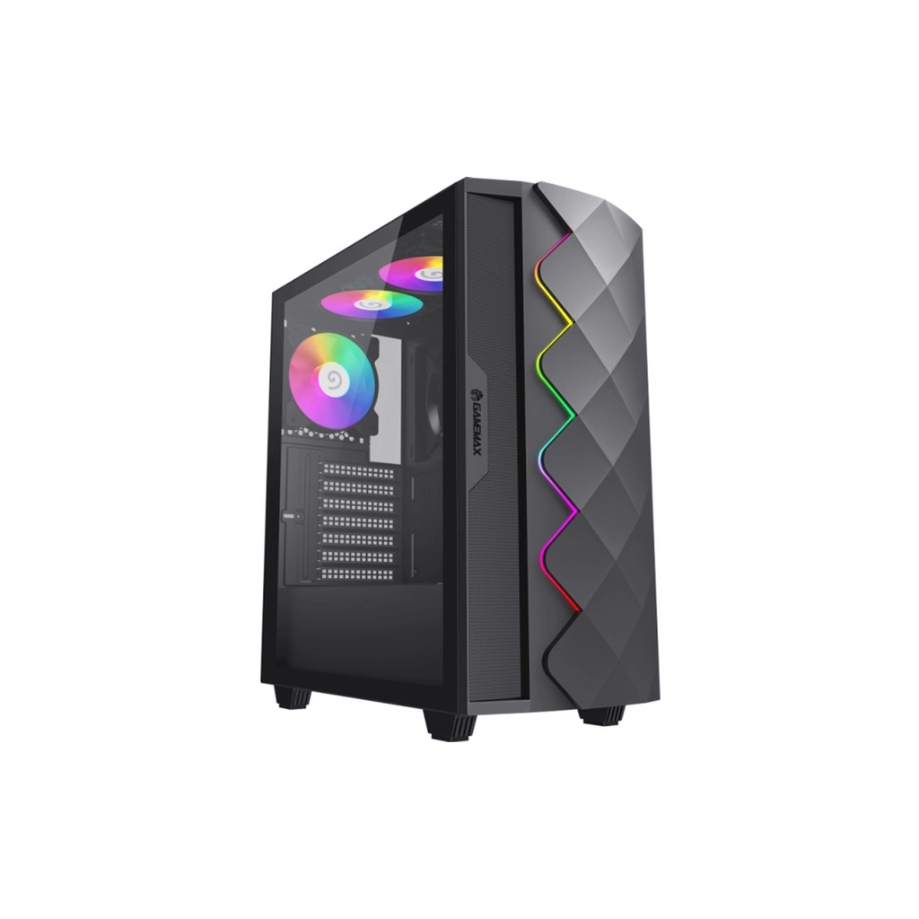 Корпус Gamemax Black Diamond CP - фото 1 Корпус Gamemax Black Diamond CP - фото 1