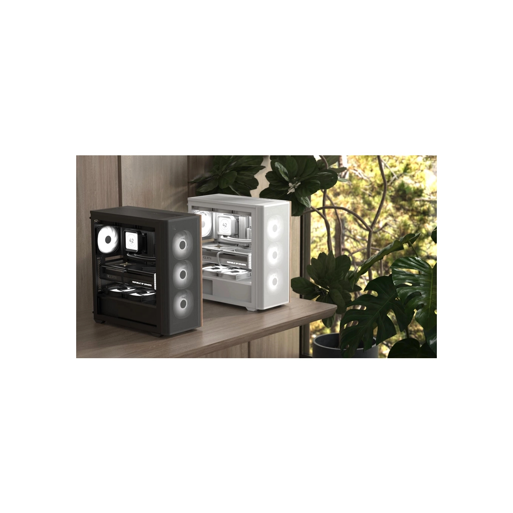 Корпус AeroCool D501A-G-WT-v2 White (ACCM-DS01043.21) - фото 7 Корпус AeroCool D501A-G-WT-v2 White (ACCM-DS01043.21) - фото 7