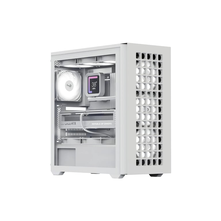 Корпус для ПК AeroCool D502A-G-WT-v1 White (ACCM-DS02043.21) - фото 1