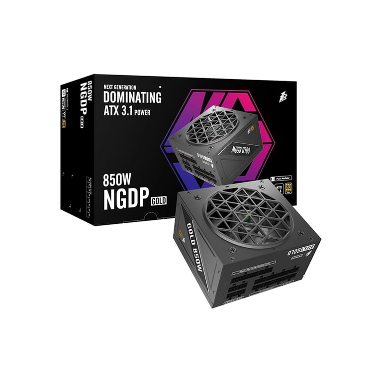 Блок живлення 1stPlayer 850W (NGDP-GLD-850-BK-EU) - фото 8