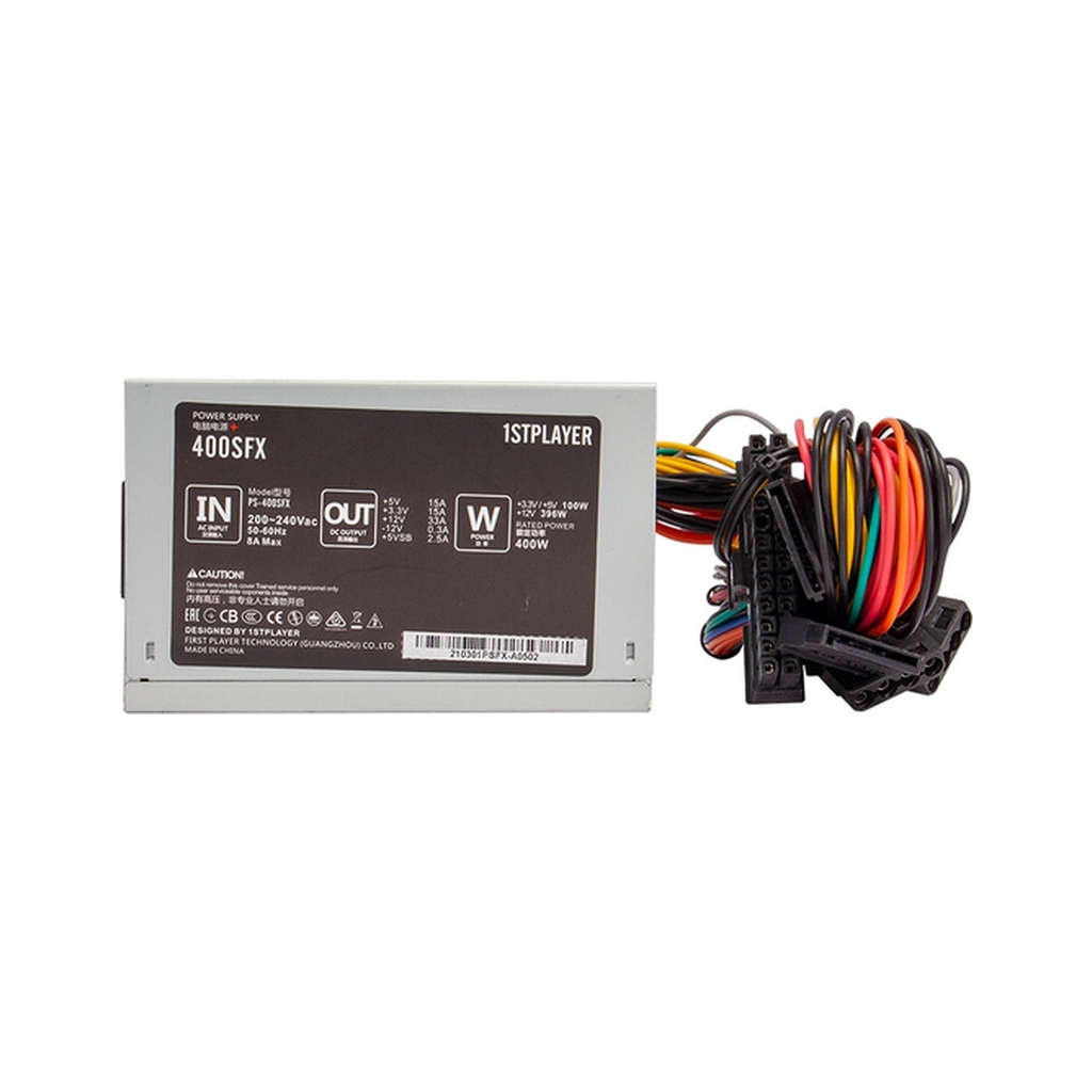 Блок живлення 1stPlayer 400W bulk (C1-SFX-400-SV-EU) - фото 6 Блок живлення 1stPlayer 400W bulk (C1-SFX-400-SV-EU) - фото 6