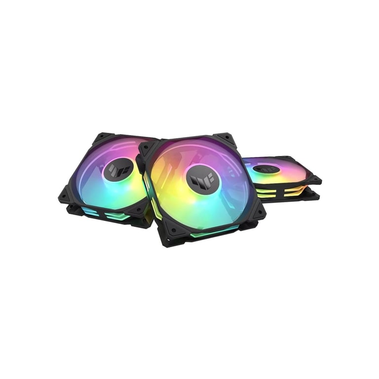Кулер до корпусу ASUS TUF Gaming TR120 ARGB Reverse Triple Pack Black (90DA00D0-B09020) - фото 1