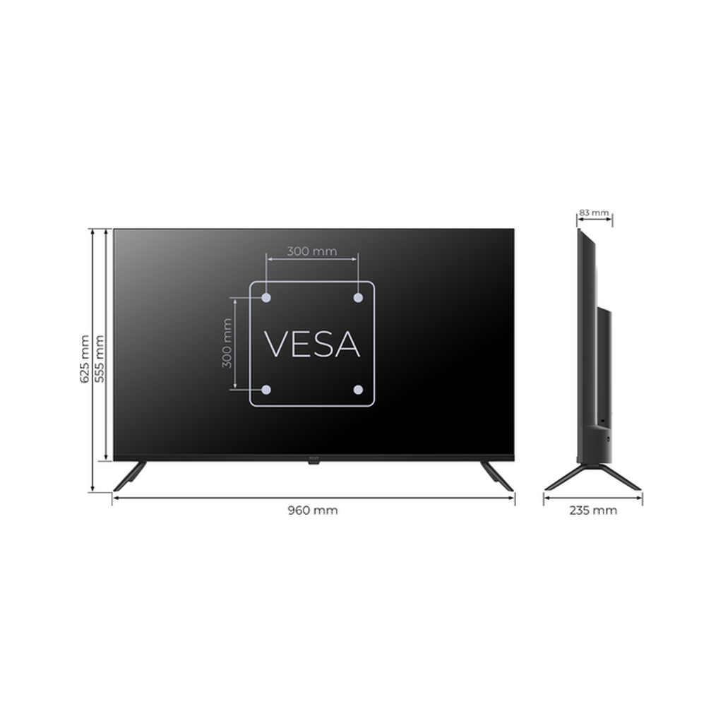 Телевізор Kivi 43U770QB - фото 5 Телевізор Kivi 43U770QB - фото 5