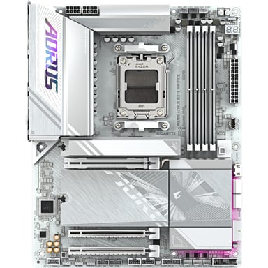 Материнська плата GIGABYTE X870E AORUS ELITE WIFI7 ICE (X870E A ELITE WIFI7 ICE) - фото 1