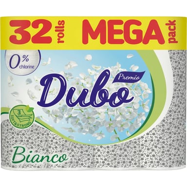 Туалетний папір Диво Premio Bianco 3 шари 32 рулони (4820003837665) - фото 1