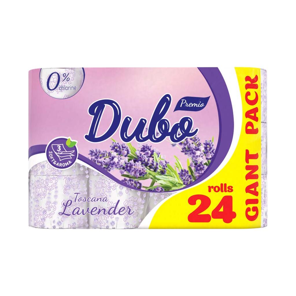 Туалетний папір Диво Premio Toscana Lavender 3 шари 24 рулони (4820003837733) - фото 1 Туалетний папір Диво Premio Toscana Lavender 3 шари 24 рулони (4820003837733) - фото 1