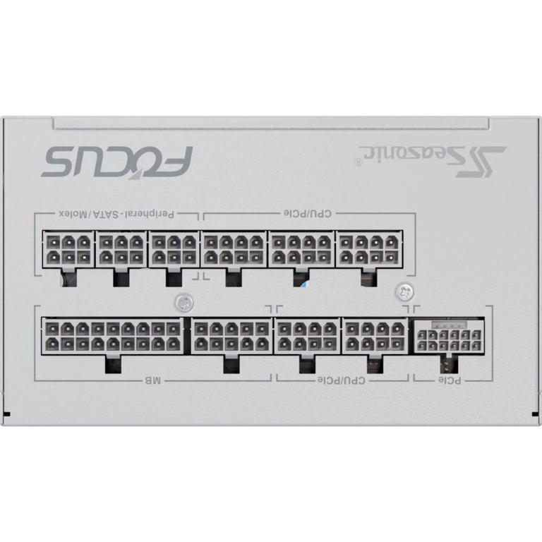 Блок живлення Seasonic 850W FOCUS-GX-850-ATX31-WH (FOCUS-GX-850-ATX31-WHITE) - фото 5