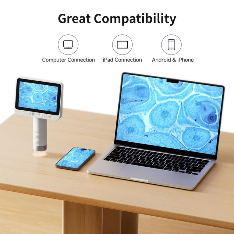 Мікроскоп Xiaomi BeaverLAB DDL-M2 Portable (DDL-M2C) - фото 4