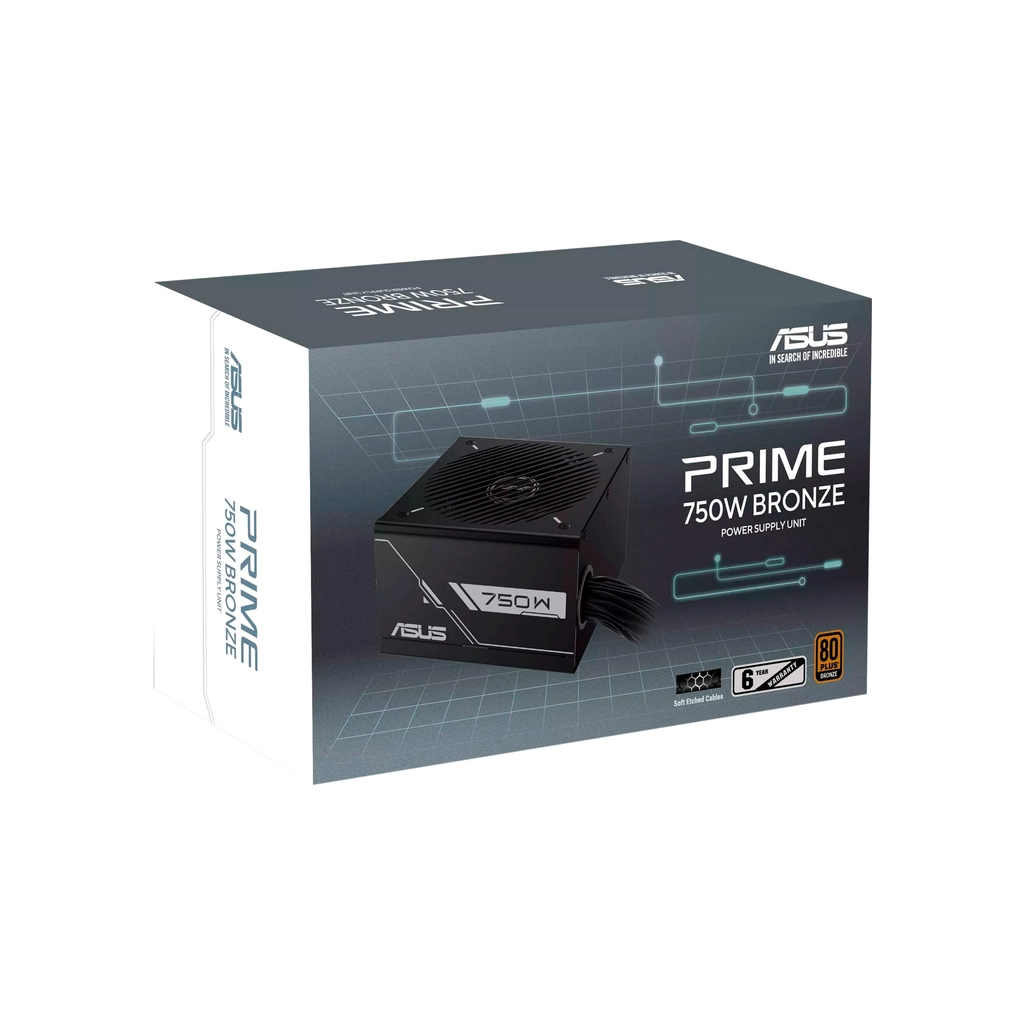 Блок живлення ASUS 750W PRIME-750B-BLACK (90YE00Y0-B0NA00) - фото 4 Блок живлення ASUS 750W PRIME-750B-BLACK (90YE00Y0-B0NA00) - фото 4