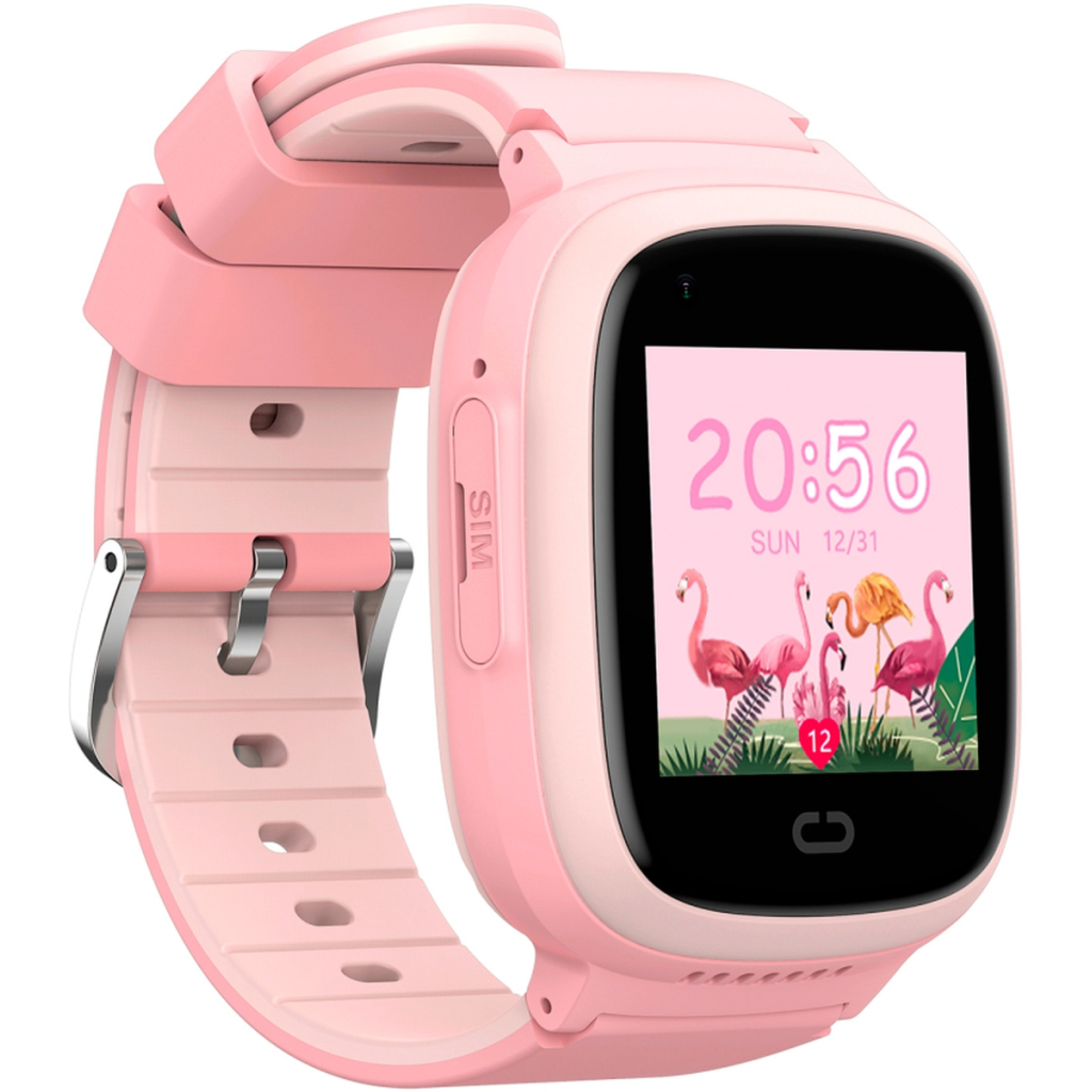 Смарт-годинник Havit HV-KW11 IP67, GPS, 4G Pink (HV-KW11 Pink) - фото 3 Смарт-годинник Havit HV-KW11 IP67, GPS, 4G Pink (HV-KW11 Pink) - фото 3